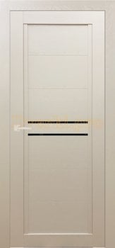 Дверь Т-2 керамика, остекленная, Экошпон Стандарт