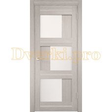 Дверь Z-2 лиственница белая, остекленная