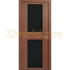 Дверь H-II черное стекло
