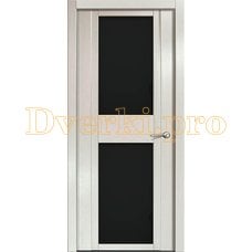 Дверь H-II черное стекло