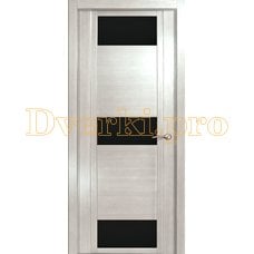 Дверь H-VIII черное стекло