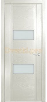 Дверь H-VII белое стекло