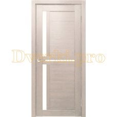 Дверь Z-1 лиственница кремовая, остекленная
