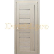 Дверь Y-4 лиственница кремовая, остекленная