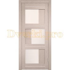 Дверь Z-2 лиственница кремовая, остекленная