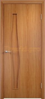 812, Дверь Тип С-10 миланский орех, глухая, 12963, 1 710.00 р., 812-01, , Двери в финиш-пленке